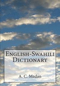 A. C. Madan - English-Swahili Dictionary, Häftad. Tillgänglighet: Lägg i varukorg