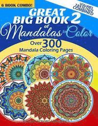 Richard Edward Hargreaves - Great Big Book 2 Of Mandalas To Color - Over 300 Mandala Coloring Pages - Vol. 7,8,9,10,11 & 12 Combined: 6 Book Combo - Ranging From Simple & Easy To, Häftad. Tillgänglighet: Lägg i varukorg