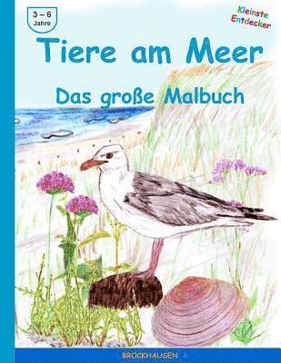 Dortje Golldack - Tiere am Meer - Das grosse Malbuch: Farbausgabe, Häftad