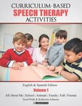 Curriculum-based Speech Therapy Activities: Pre-K / Kindergarten: English & Spanish Edition