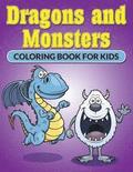 Dragons and Monsters. Coloring Book for Kids