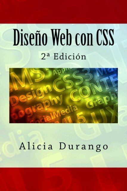 Alicia Durango - Diseño Web con CSS: 2a Edición, Häftad