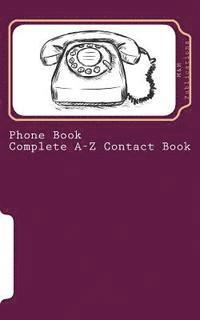 M&m Publications - Phone Book - Complete A-Z Contact Book, Häftad