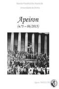 APEIRON - Revista Filosfica dos Alunos da Universidade do Minho: N 5 - Filosofia Poltica e Direito