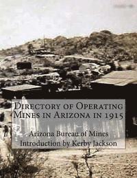 Arizona Bureau of Mines - Directory of Operating Mines in Arizona in 1915, Häftad. Tillgänglighet: Lägg i varukorg