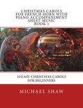 Christmas Carols For French Horn With Piano Accompaniment Sheet Music Book 1