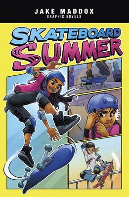Jake Maddox - Skateboard Summer, Inbunden