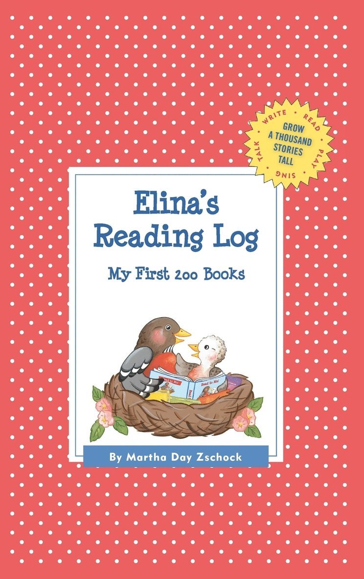 Martha Day Zschock - Elina's Reading Log, Inbunden. Tillgänglighet: Lägg i varukorg