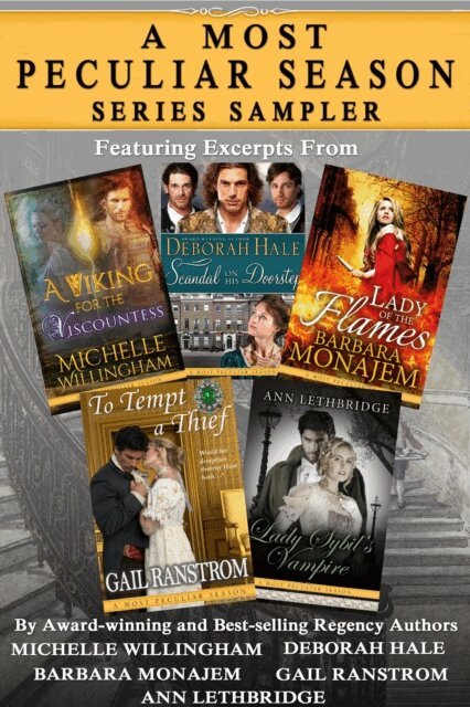 Gail Ranstrom, Barbara Monajem, Deborah Hale, Michelle Willingham, Ann Lethbridge - Most Peculiar Season Sampler, E-bok