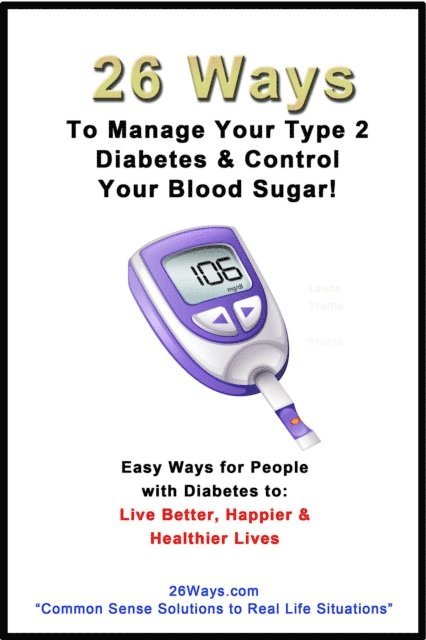 Kimberly Peters - 26 Ways to Help Manage Your Type 2 Diabetes & Control Your Blood Sugar, E-bok