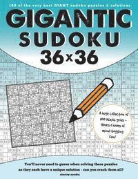 Clarity Media - Gigantic Sudoku 36x36: 100 of the very best giant sudoku puzzles and solutions, Häftad