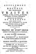 Recueil Des Principaux Traits