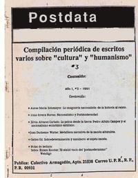 Irma N. Rivera Nieves, Juan Duchesne Winter - Postdata: Vol 1 Num 3, Häftad