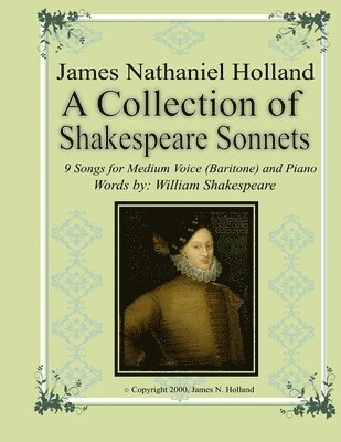 James Nathaniel Holland - Collection of Shakespeare Sonnets, Häftad
