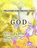 Prayers of Protection to God Prints in a Book Colorful Digital Sky &; Nature Landscape Images