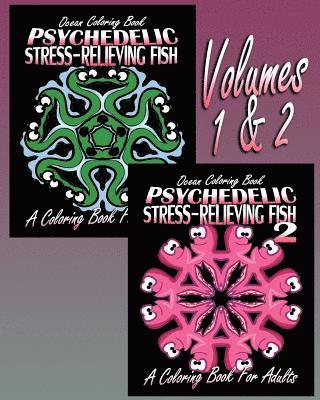 Jennifer Walker - Ocean Coloring Book: Psychedelic Stress-Relieving Fish - Volumes 1 & 2 (Coloring Book For Adults), Häftad. Tillgänglighet: Lägg i varukorg