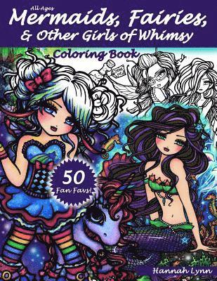 Hannah Lynn - Mermaids, Fairies, & Other Girls of Whimsy Coloring Book, Häftad. Tillgänglighet: Lägg i varukorg
