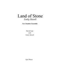 David Cope, Emily Howell - Land of Stone: For Chamber Ensemble, Häftad. Tillgänglighet: Lägg i varukorg