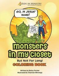 Becky Fischer - Monsters in My Closet COLORING BOOK, Häftad