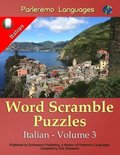 Parleremo Languages Word Scramble Puzzles Italian - Volume 3