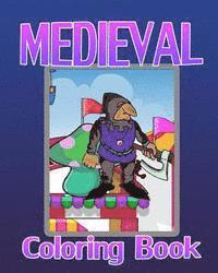 Kim Lewis - Medieval Coloring Book, Häftad