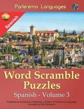 Parleremo Languages Word Scramble Puzzles Spanish - Volume 3