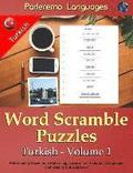 Parleremo Languages Word Scramble Puzzles Turkish - Volume 1