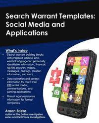 Aaron Edens - Search Warrant Templates: Social Media and Applications, Häftad. Tillgänglighet: Lägg i varukorg