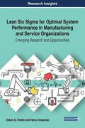 Lean Six Sigma for Optimal System Performance in Manufacturing and Service Organizations
