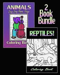June Peters, Amy Von Eerie - Animals Doing Very Human Things & Reptiles! Coloring Book (2 Book Bundle), Häftad. Tillgänglighet: Lägg i varukorg