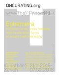 On-Curating Issue 27: Ephemera: Invitation cards, press releases, inserts and other forms of artistic (self-)marketing