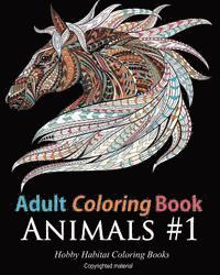 Hobby Habitat Coloring Books - Adult Coloring Books: Animals: 45 Stress Relieving Animal Coloring Designs, Häftad. Tillgänglighet: Lägg i varukorg