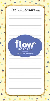 List More, Forget Less Notepad av Astrid van der Hulst, Editors of Flow magazine, Irene Smit, Astrid van der Hulst, Editors of Flow Magazine