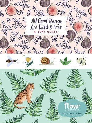 All Good Things Are Wild and Free Sticky Notes av Astrid van der Hulst, Editors of Flow magazine, Irene Smit, Astrid van der Hulst, Editors of Flow