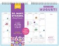 So. Many. Stickers. Activity Calendar 2021-2022: A 17-Month Wall Calendar to Keep Track of Your Life