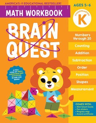 Workman Publishing - Brain Quest Math Workbook: Kindergarten, Häftad. Tillgänglighet: Lägg i varukorg