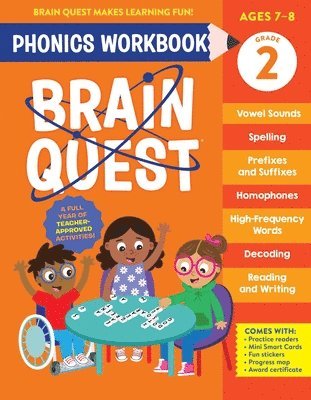 Workman Publishing, Workman Publishing - Brain Quest Phonics Workbook: Grade 2, Häftad. Tillgänglighet: Lägg i varukorg