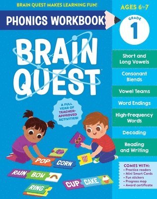 Workman Publishing, Workman Publishing - Brain Quest Phonics Workbook: Grade 1, Häftad. Tillgänglighet: Lägg i varukorg