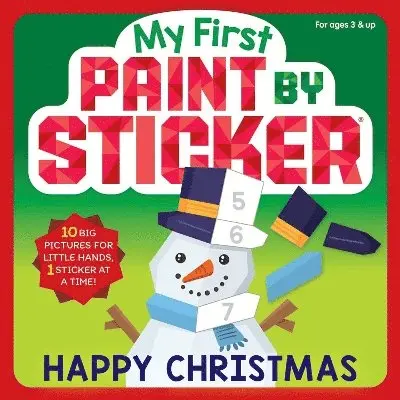 Workman Publishing - My First Paint by Sticker: Happy Christmas, Häftad. Tillgänglighet: Lägg i varukorg