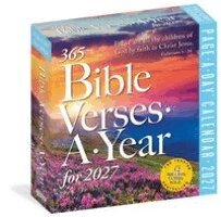 Workman Calendars - 365 Bible Verses-A-Year Page-A-Day® Calendar 2027, Övrigt