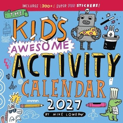 Workman Calendars - Kid's Awesome Activity Wall Calendar 2027, Övrigt