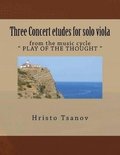 Concert etude for solo viola