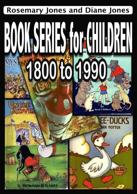 Diane Jones, Rosemary Jones - Book Series for Children, 1800 - 1990, E-bok