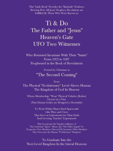 Sawyer - Ti & Do the Father & &quote;Jesus&quote; Heaven'S Gate Ufo Two Witnesses, E-bok