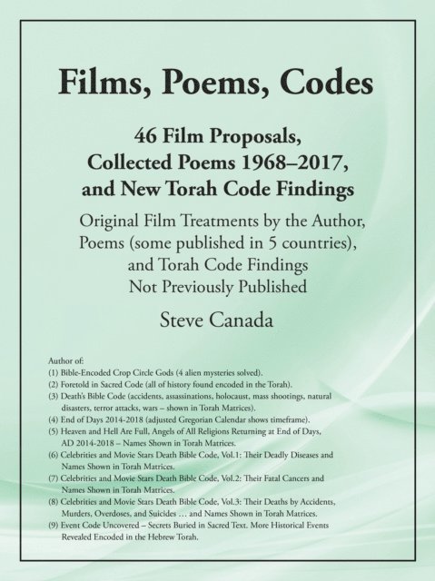 Steve Canada - Films, Poems, Codes, E-bok. Tillgänglighet: Lägg i varukorg