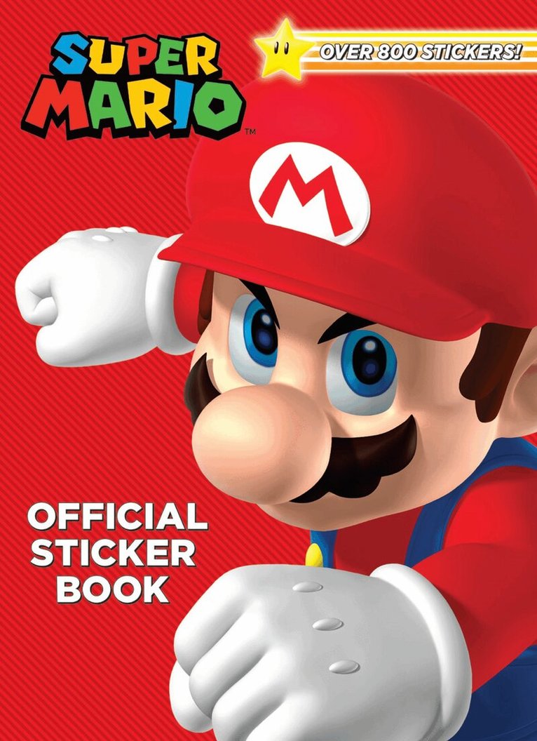 Steve Foxe, Random House - Super Mario Official Sticker Book, Häftad