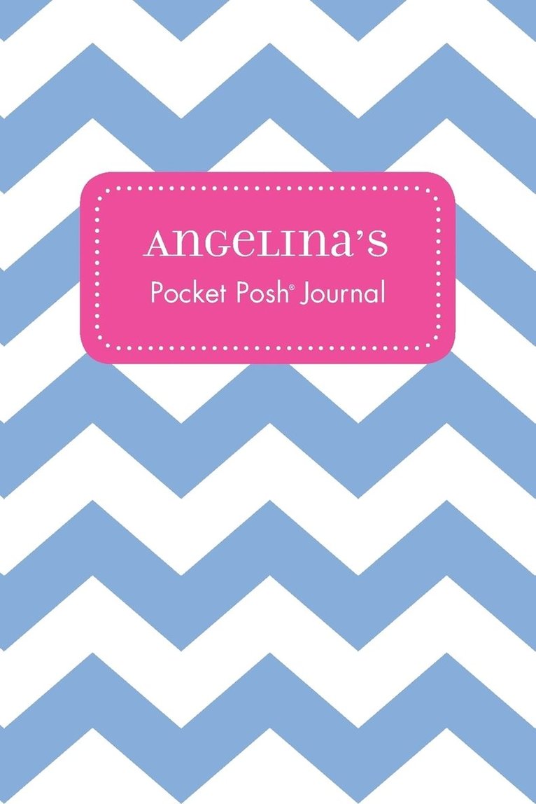 Angelina's Pocket Posh Journal, Chevron, Häftad. Tillgänglighet: Lägg i varukorg