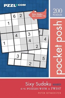 Peter Ritmeester - Pocket Posh Sixy Sudoku Hard, Häftad. Tillgänglighet: Tillfälligt slut