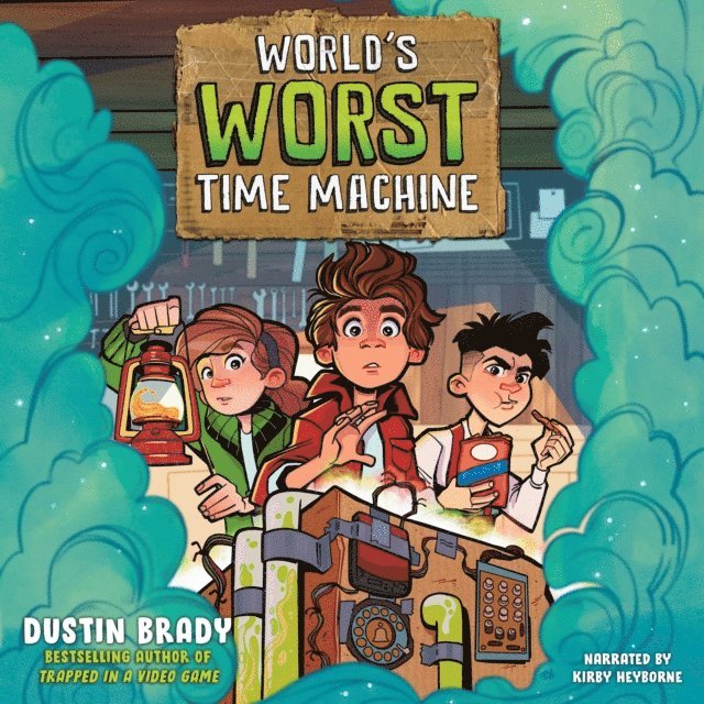 Dustin Brady - World's Worst Time Machine, Ljudbok