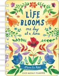 Meera Lee Patel 2025 Weekly Planner Calendar: Life Blooms One Day at a Time